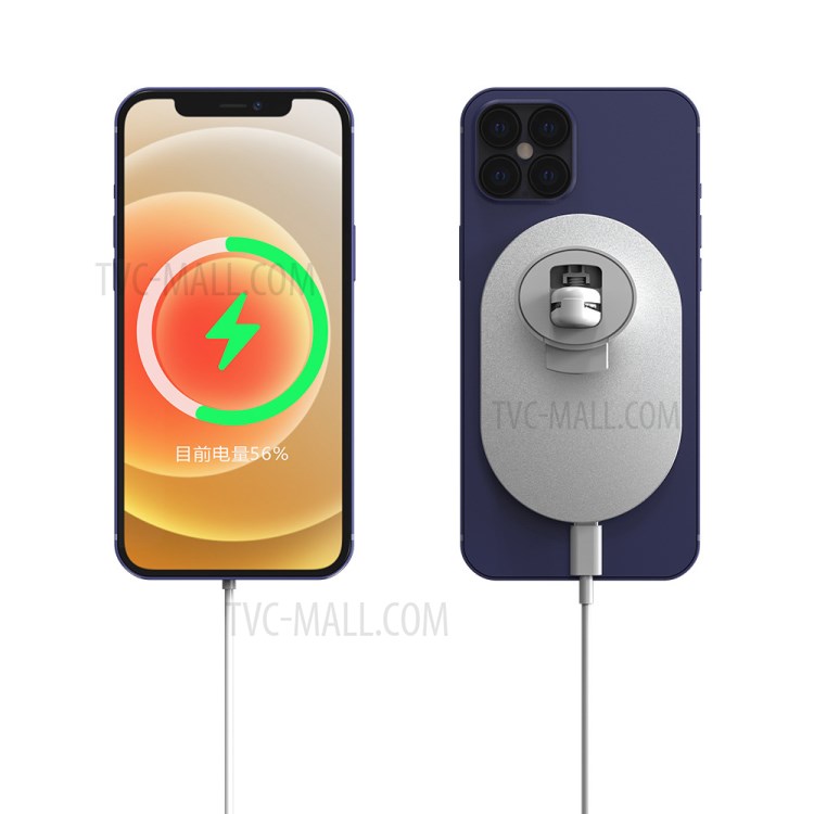X-19 Magnetic Wireless Car Charger Air Vent Phone Mount Holder-5
