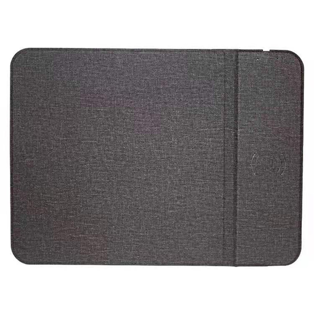 Creative 3-in-1 PU Leather Mouse Pad + Phone Stand + Wireless Charging Mat-3