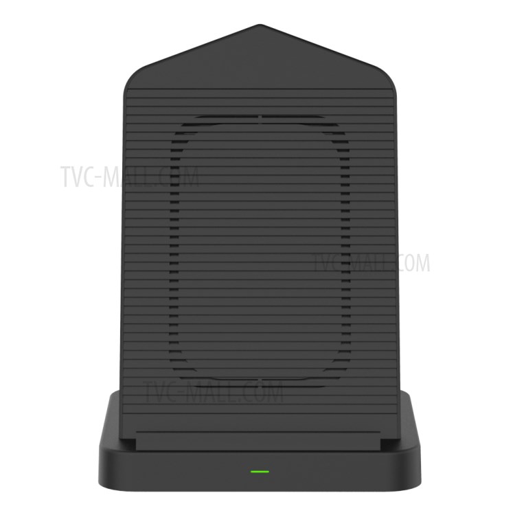 AJWXC006 10W Wireless Charger Mount Stand with Cooling Fan for Qi-enabled Devices - Black-11