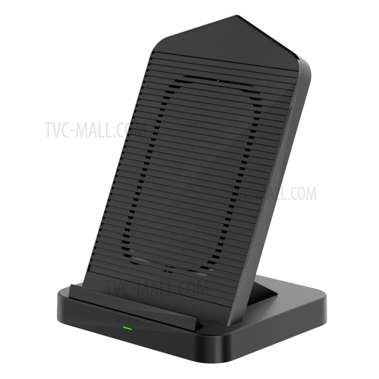 AJWXC006 10W Wireless Charger Mount Stand with Cooling Fan for Qi-enabled Devices - Black-9