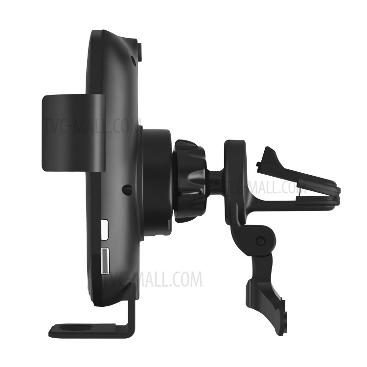 C26 Car Air Vent Mount Auto Clamp 15W Max Qi Fast Charging Wireless Charger Cradle-4