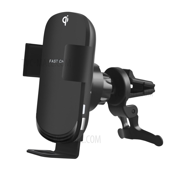 C26 Car Air Vent Mount Auto Clamp 15W Max Qi Fast Charging Wireless Charger Cradle-5