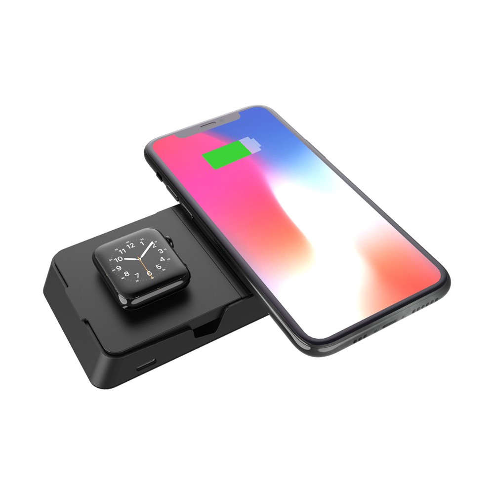 3-in-1 Fast Wireless Charger Stand Mount Bracket for Mobile Phone Apple Watch AirPods-17