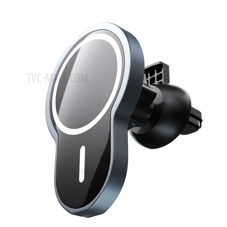 Magnetic Wireless Car Charger Bracket Mount for iPhone 12 Pro Max Mini Magsafe Air Vent Car Phone Holder Stand-2