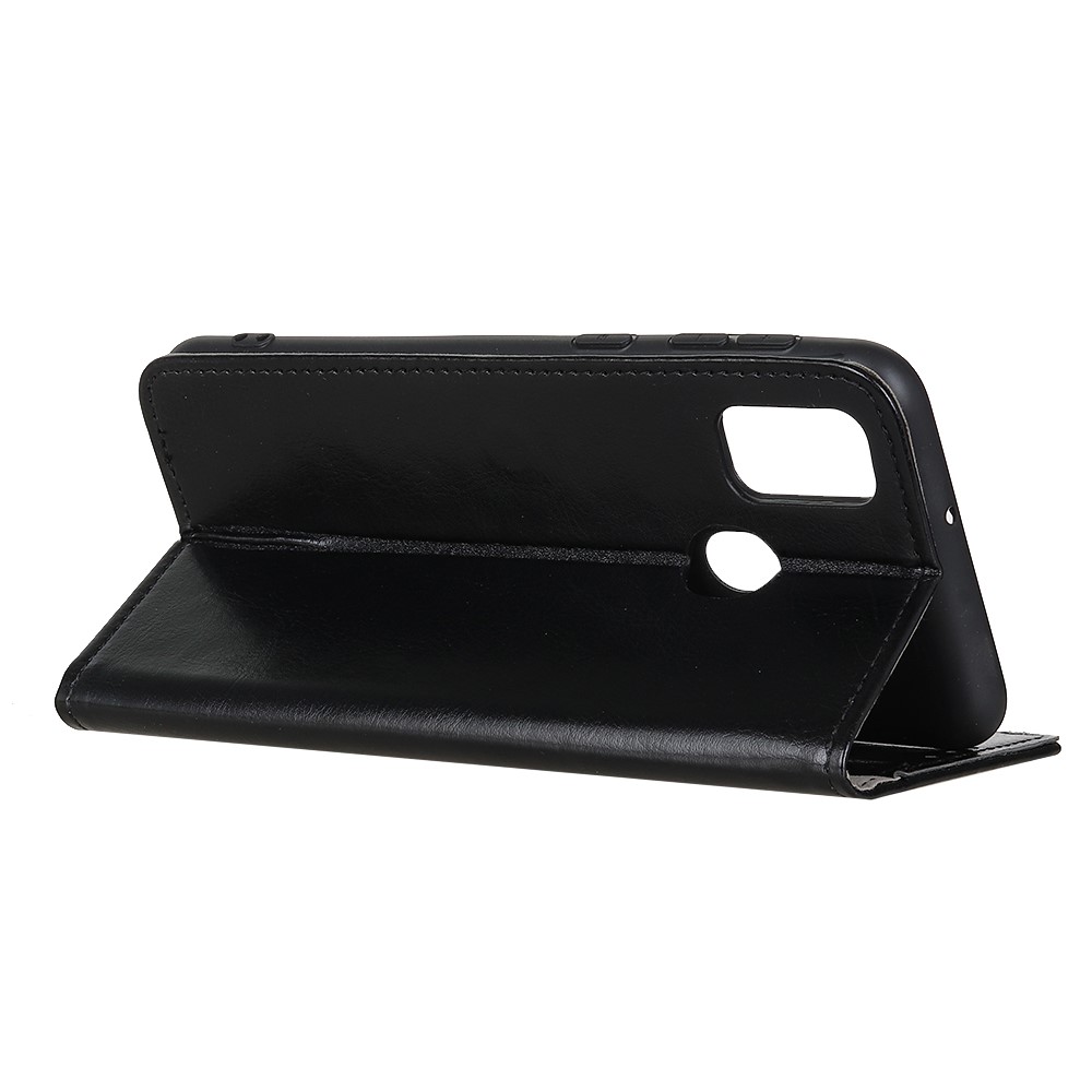 Wallet Design Full Protection Leather Phone Stand Cover Case for Alcatel 1S (2021) / 3L (2021) - Black-9