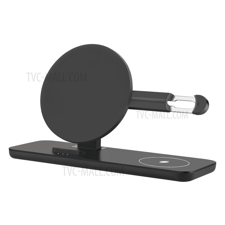 F5 10W 3 in 1 Wireless Charger Qi Fast Charging Stand for iPhone Huawei Xiaomi iWatch AirPods-6