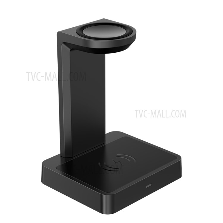 DXL-WA12 2 in 1 Wireless Charger Charging Station Dock Stand for Samsung Galaxy Watch / Galaxy Buds 2019 Earphone-3