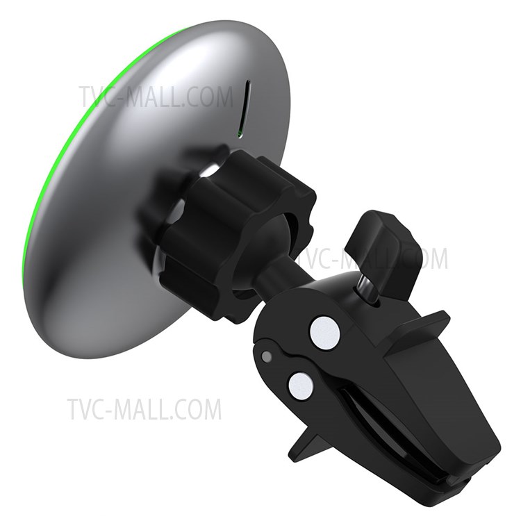 WIWU CH308 15W Magnetic Wireless Charger Car Air Vent Mount Phone Holder Fast Charging Stand for iPhone 13/12 Series-2