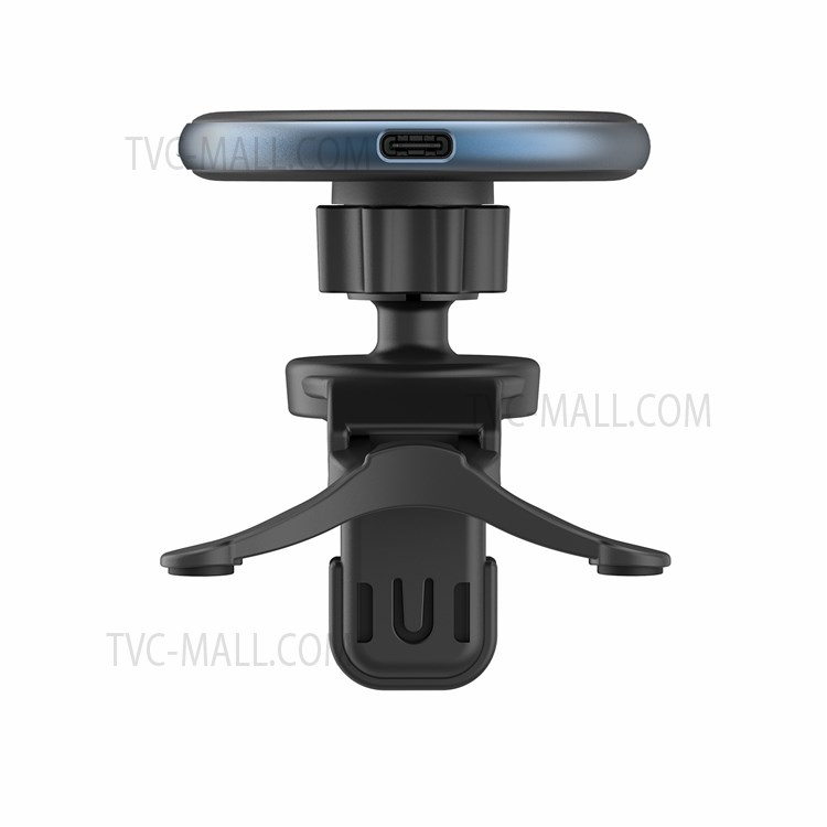 MOMAX Q.MAG MOUNT2 CM19 15W Car Wireless Charger Phone Stand Rotating Air Vent Mount Smart Charger Mini Magnetic Charging Phone Holder - Black-9