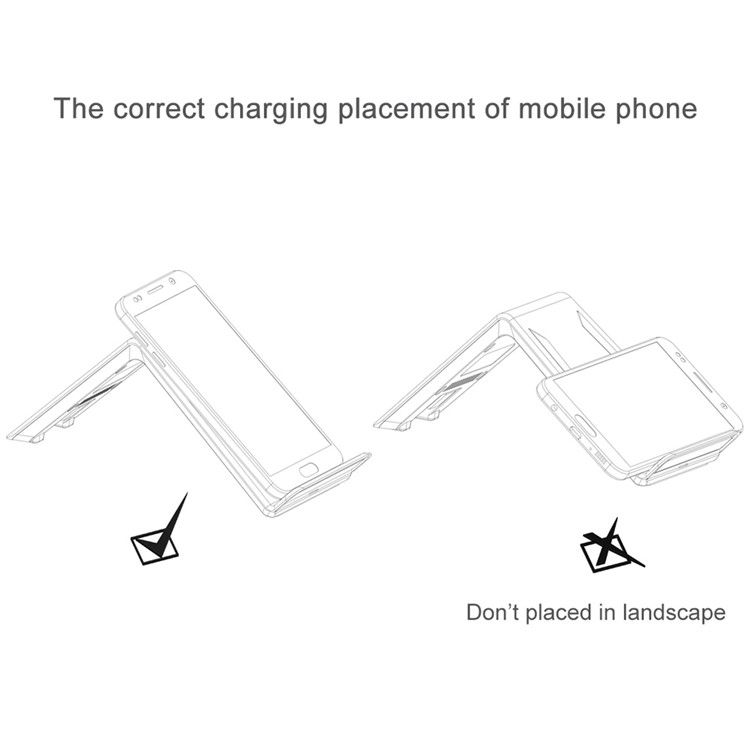 ITIAN A6 10W QI Wireless Charger Charging Bracket for iPhone 8/8 Plus/Samsung S8/S8 Plus/ S7/S7 Edge/Note5-2