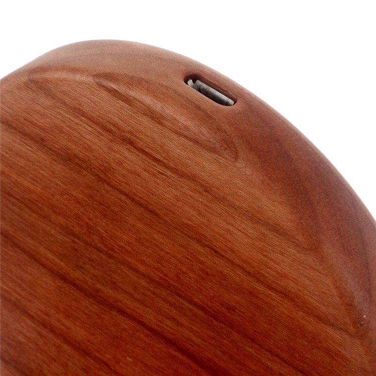 Portable Qi Standard Wireless Charging Pad for Samsung Galaxy S6 edge /LG G4 - Light Brown-6
