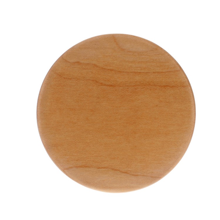 Portable Qi Standard Wireless Charging Pad for Samsung Galaxy S6 edge /LG G4 - Khaki-2