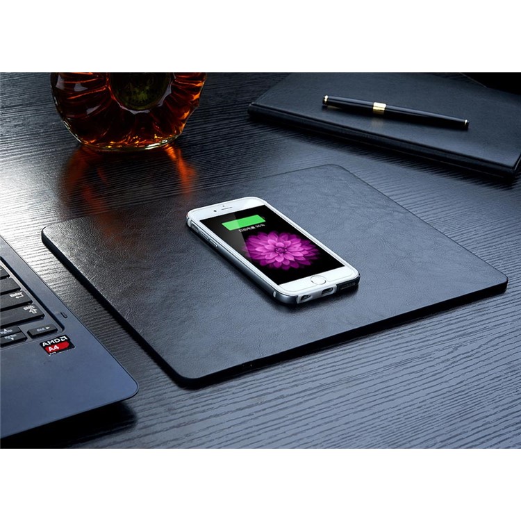XINCUCO 2-in-1 Wireless Charging Mouse Pad (Not Support FOD Function)-11