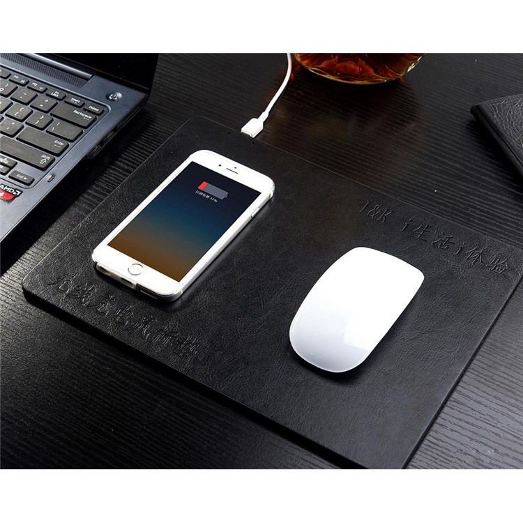 XINCUCO 2-in-1 Wireless Charging Mouse Pad (Not Support FOD Function)-14