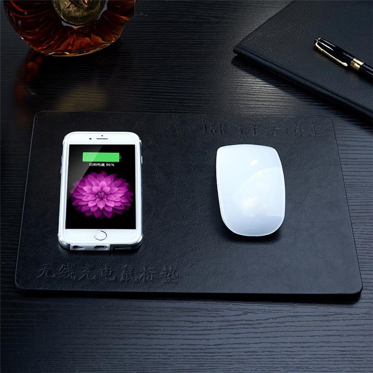 XINCUCO 2-in-1 Wireless Charging Mouse Pad (Not Support FOD Function)-3