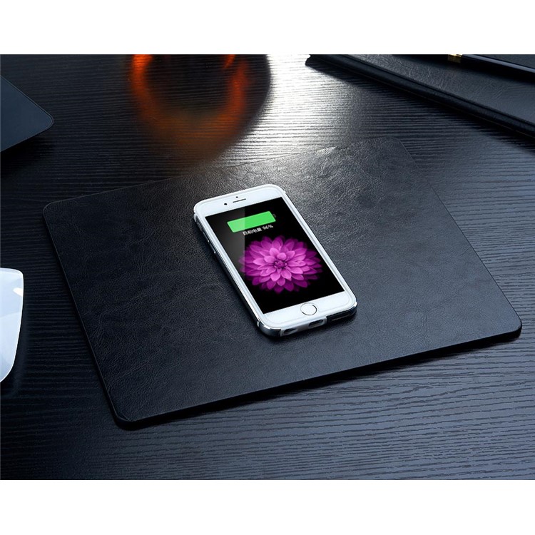 XINCUCO 2-in-1 Wireless Charging Mouse Pad (Not Support FOD Function)-8