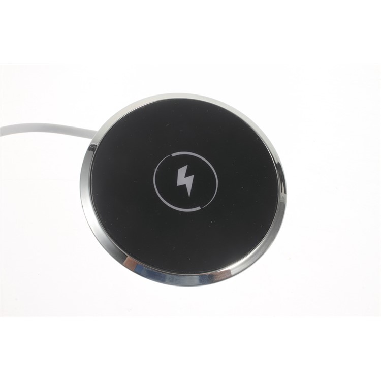 JHC QWC-08 Desktop QI Standard Wireless Charger for Samsung Galaxy S6/S6 edge - Black-2
