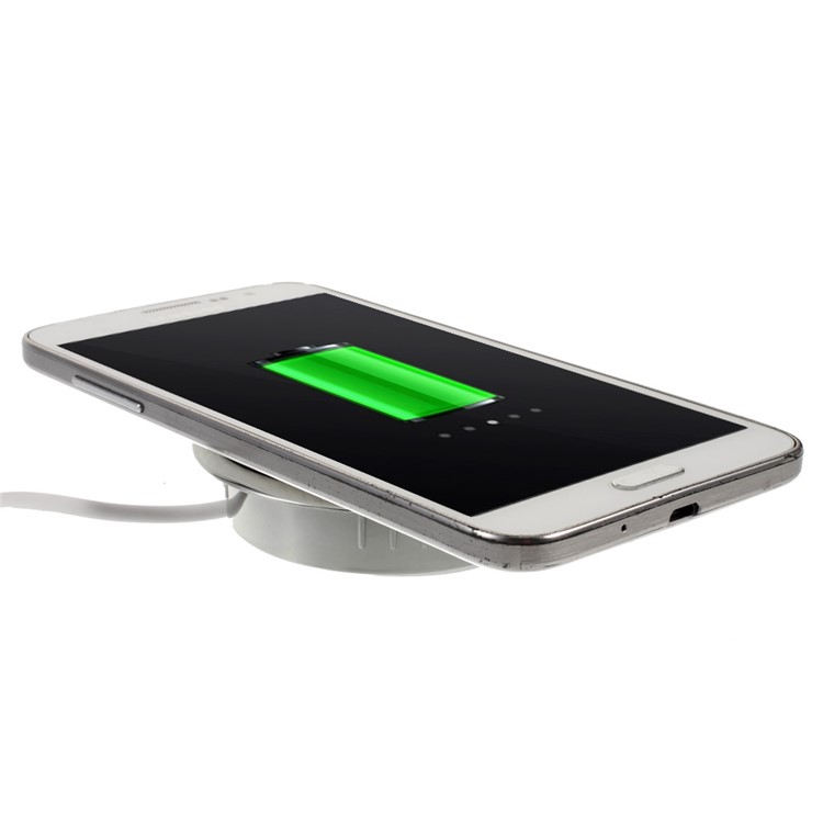 JHC QWC-08 Desktop QI Standard Wireless Charger for Samsung Galaxy S6/S6 edge - Black-4