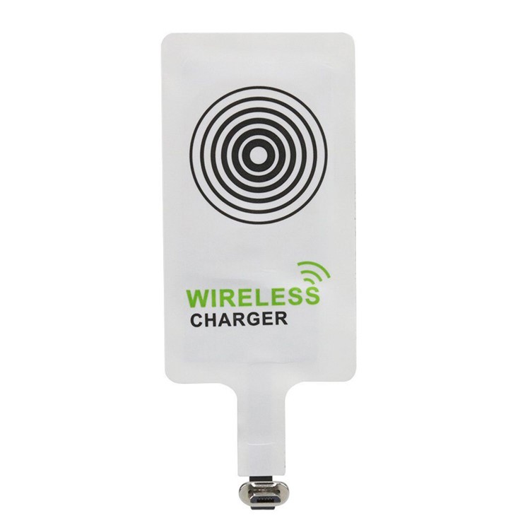 Qi Wireless Charge Receiver with Micro USB Plug for Samsung Galaxy Note 4/S4 Etc (Reverse Direction)-2