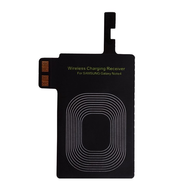 CE FCC RoHS TI Chip Qi Standard Wireless Charging Receiver for Samsung Galaxy Note 4 N910-2