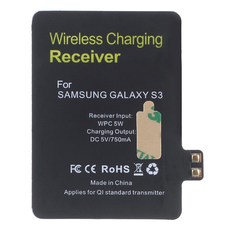 For Samsung Galaxy S III I9300 TI Chip Qi Standard Wireless Charging Receiver CE FCC RoHS-2