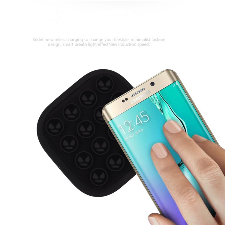 MS-CW2 Vacuum Suction Cup Qi Wireless Charger Car Mount for Samsung Galaxy S7/S7 Edge-5