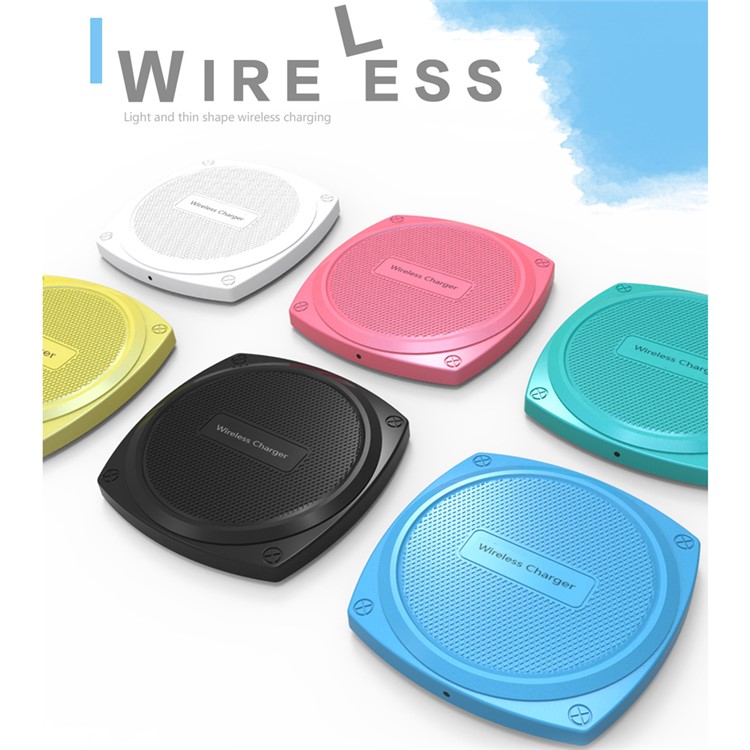 MESKEY Induction Cooker Shaped Qi Wireless Charger for Samsung S7/S7 Edge Etc (MS-W6) - Black-1