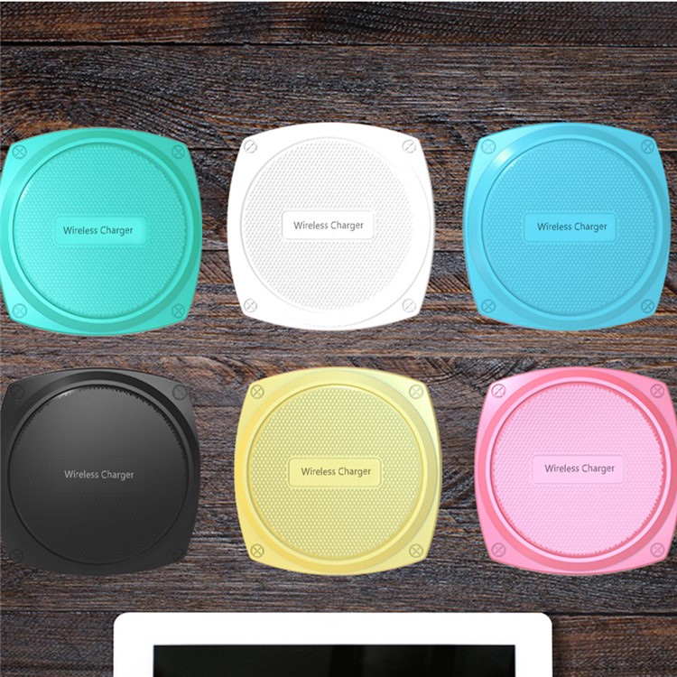 MESKEY Induction Cooker Shaped Qi Wireless Charger for Samsung S7/S7 Edge Etc (MS-W6) - Black-2
