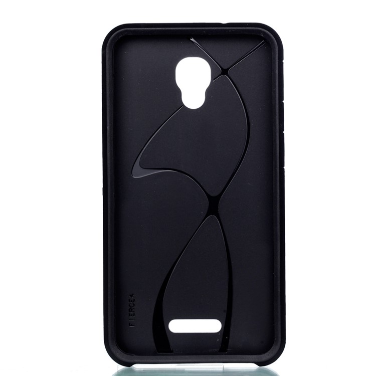 Armor Hybrid Plastic + TPU Back Case for Alcatel Fierce 4 - Black-7