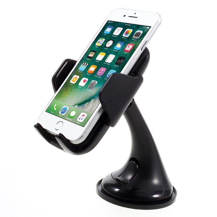 Qi Wireless Charging Car Charger Dock with Suction Cup Mount Holder for Samsung Galaxy S7 Edge, Width: 65-85mm-2
