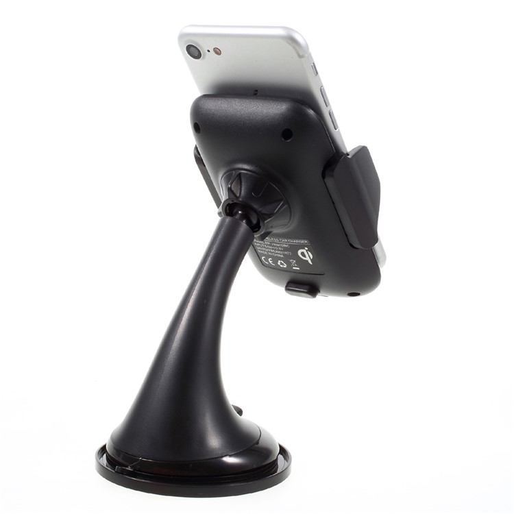 Qi Wireless Charging Car Charger Dock with Suction Cup Mount Holder for Samsung Galaxy S7 Edge, Width: 65-85mm-3
