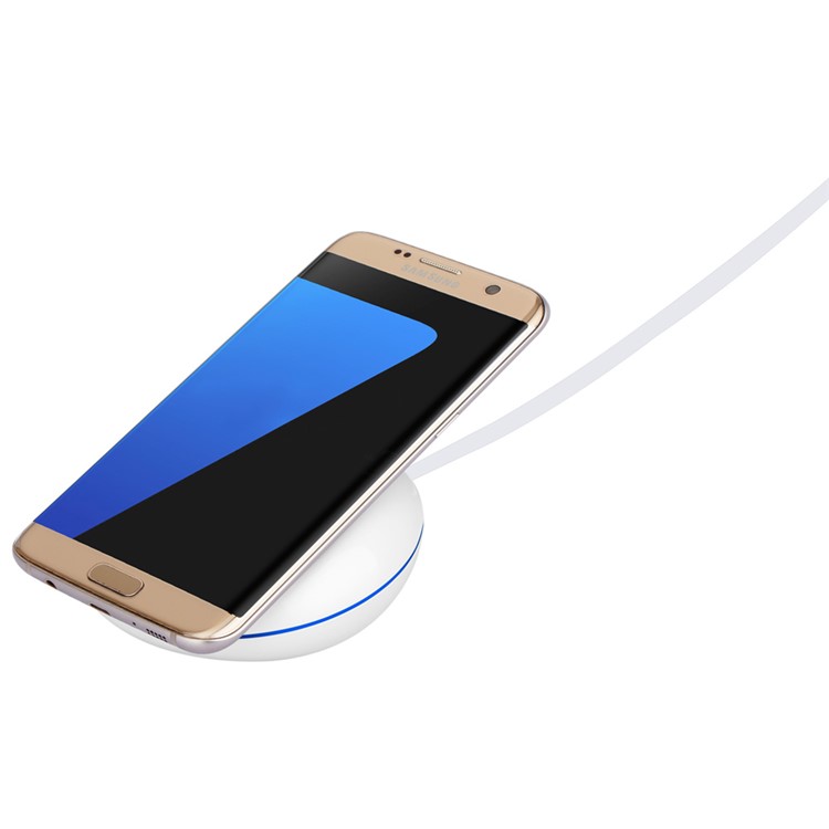 MOMAX Q.Dock 9V QC 3.0 Qi Fast Wireless Charging Dock for Samsung Galaxy S7 - White-8