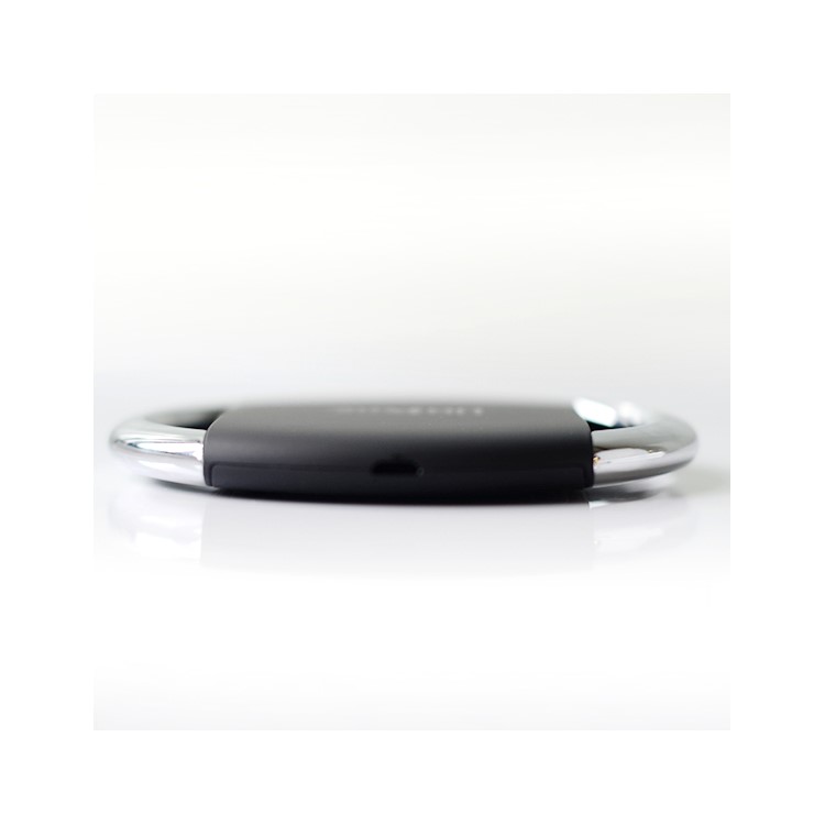 UGPINE NW190 Qi Wireless Charge Pad with Round Frame for Samsung S6 Edge/Note5 Etc - Black-4