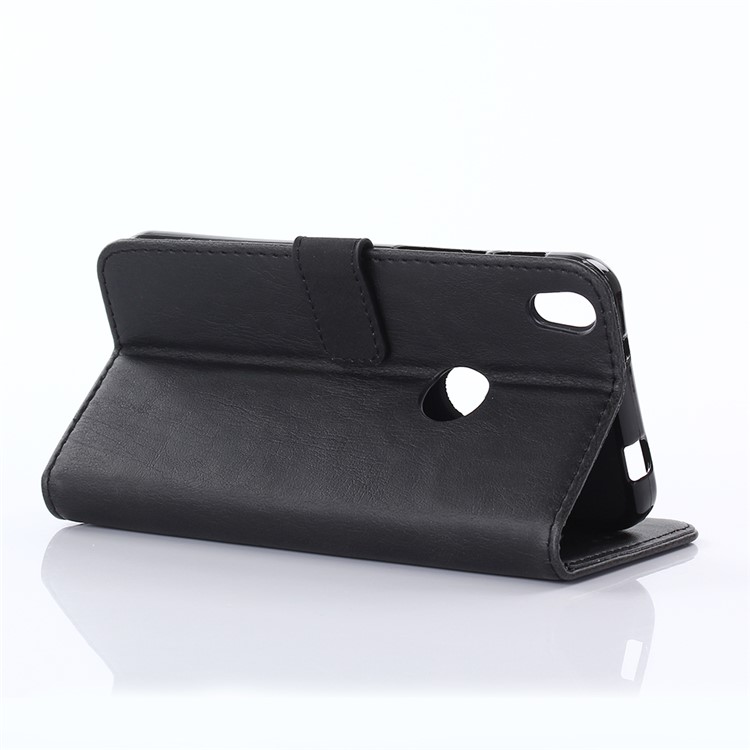 Wallet Leather Cell Phone Case for Alcatel Shine Lite - Black-4