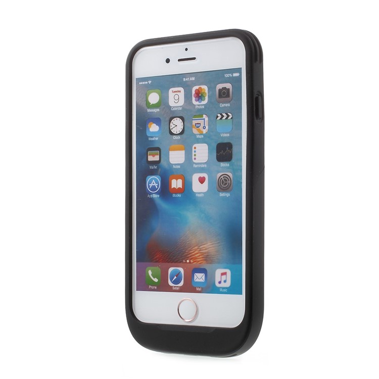 YULINME MFI Certified Wireless Charging Receiver Phone Case + Transmitter for iPhone 6s 6 - Black-2