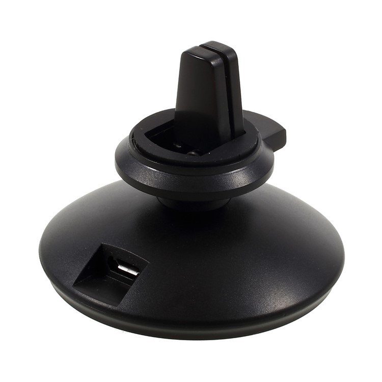 Universal Magnetic Qi Standard Wireless Charger Car Air Vent Mount for iPhone 8/8 Plus/Samsung Galaxy S7/S7 Edge (Not Support FOD Function)-2