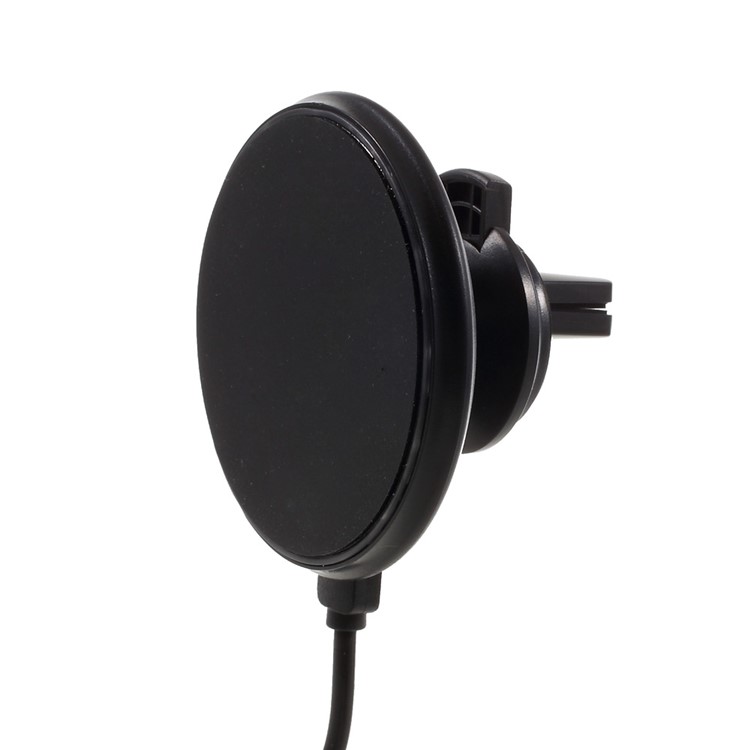 Universal Magnetic Qi Standard Wireless Charger Car Air Vent Mount for iPhone 8/8 Plus/Samsung Galaxy S7/S7 Edge (Not Support FOD Function)-4