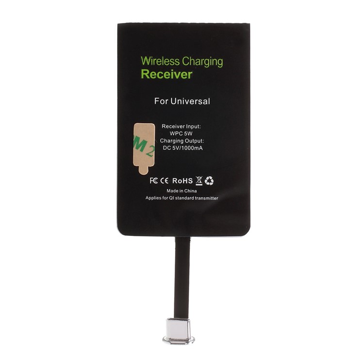 Universal Type-C Qi Wireless Charging Receiver for Huawei P9 / LG G5 / HTC 10 etc-3