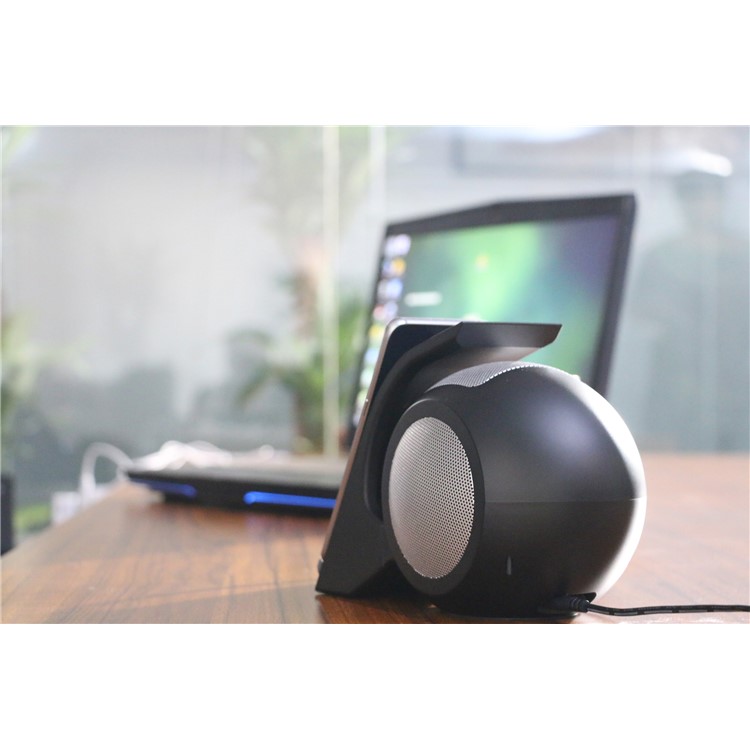 SMAMAO WN1 QI Wireless Charging Pad Bluetooth Speaker with Mic NFC AUX-in - Black / EU Plug-27