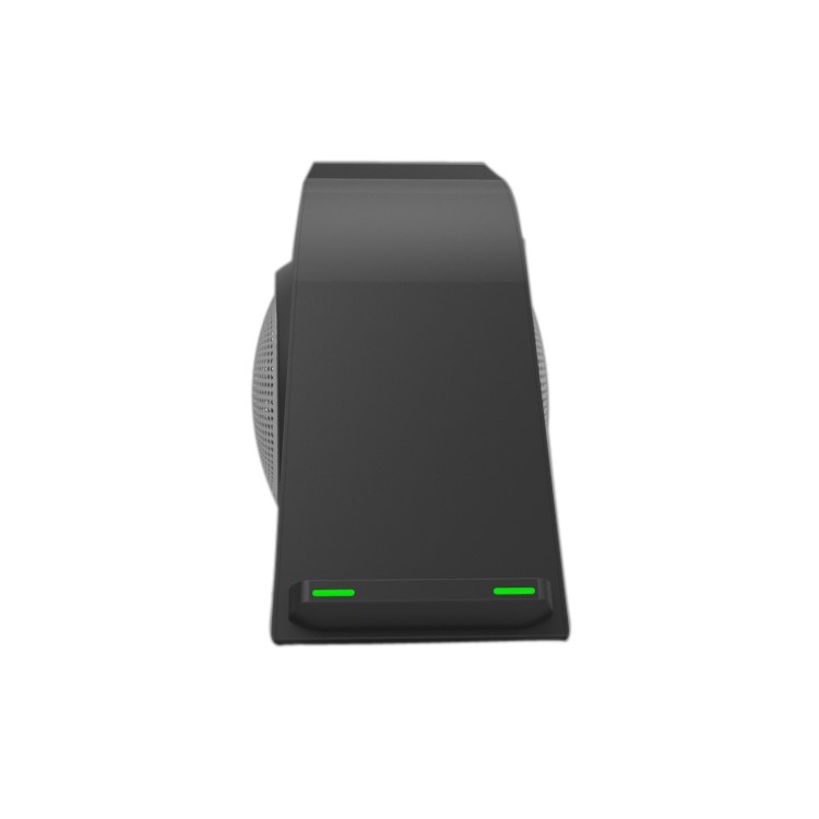 SMAMAO WN1 QI Wireless Charging Pad Bluetooth Speaker with Mic NFC AUX-in - Black / EU Plug-3