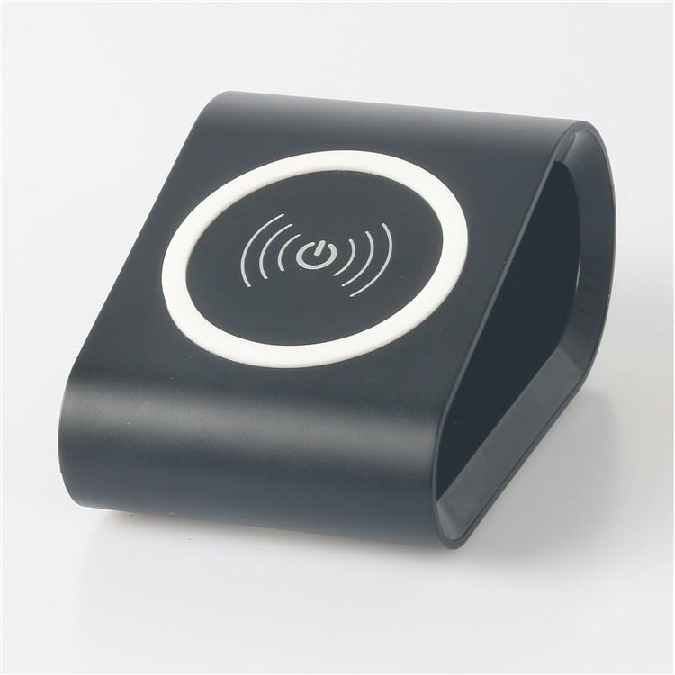 SMAMAO DC 5V QI Wireless Charger Slope Desktop Mount for Samsung S7/S6 Etc. - Black-6