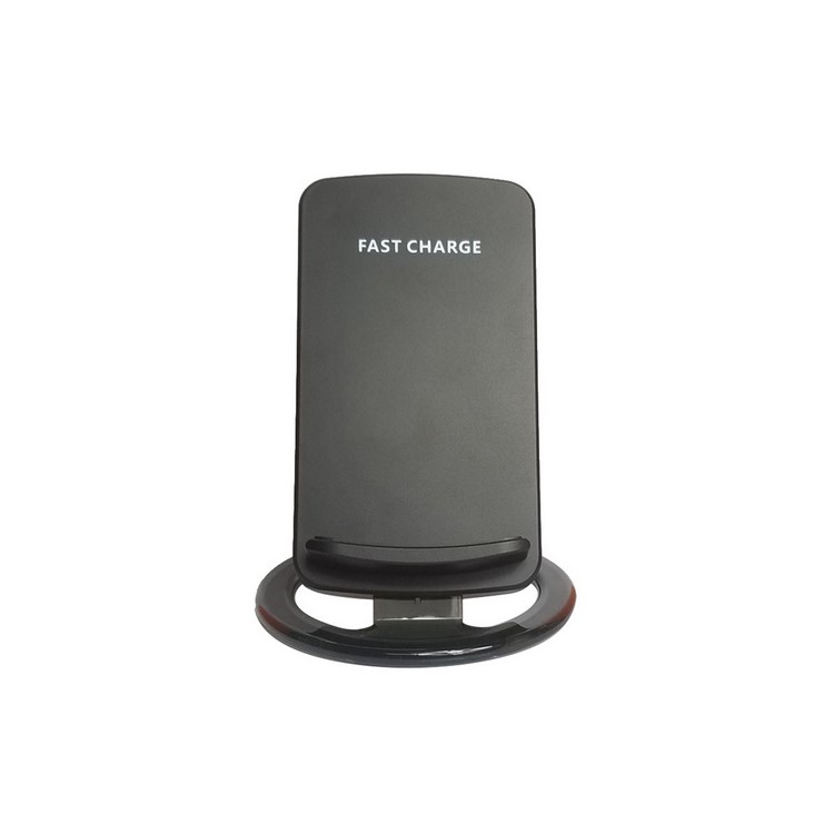 SMAMAO Q880 1-Coil Qi Wireless Charging Pad Stand for Samsung Galaxy S8/S7/S6 Etc - Black-10