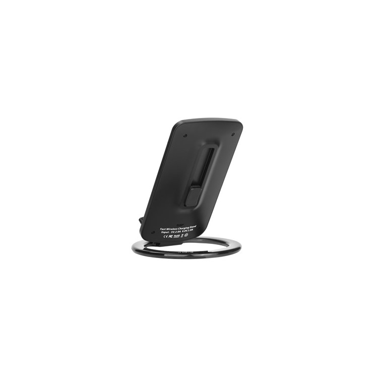 SMAMAO Q880 1-Coil Qi Wireless Charging Pad Stand for Samsung Galaxy S8/S7/S6 Etc - Black-6