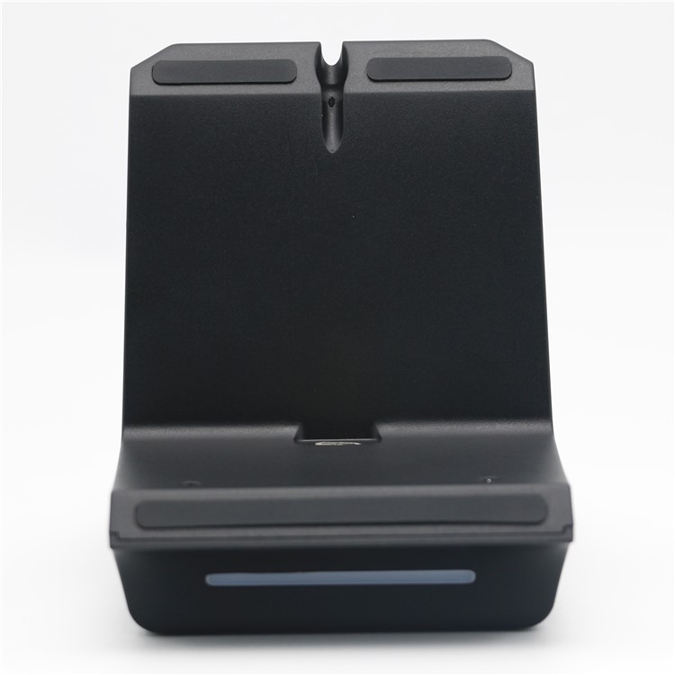 SMAMAO Q550 Qi Wireless Charging Stand with LED Light for Samsung Galaxy S7/S6 Etc - Black-3