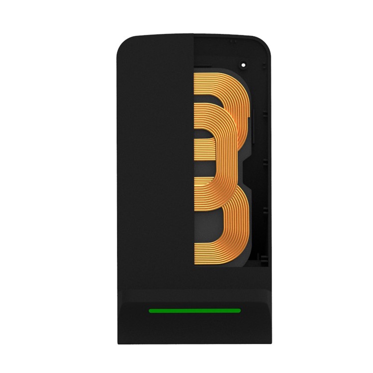 SMAMAO Q550 Qi Wireless Charging Stand with LED Light for Samsung Galaxy S7/S6 Etc - Black-7
