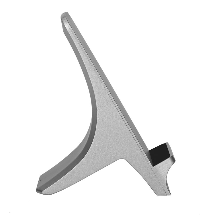 SMAMAO Q550 DC5V 3-Coil Qi Wireless Charger Stand Holder for Samsung Galaxy S7/S6 Etc - Grey-5