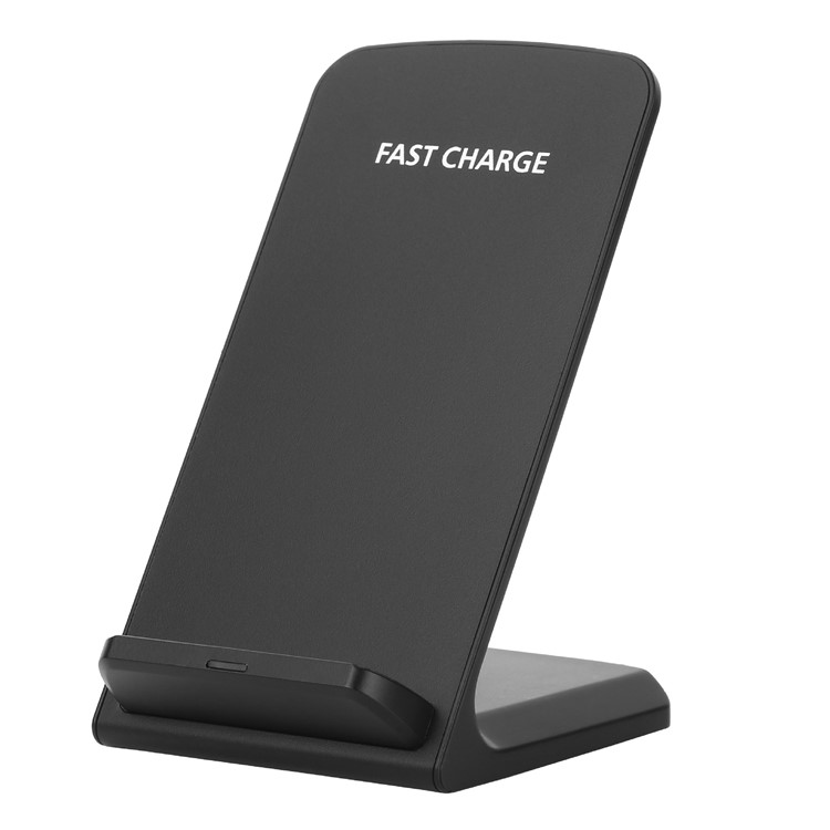 SMAMAO Q740 3-Coil Qi Wireless Charging Pad Stand for Samsung Galaxy S8/S7/S6 Etc - Black-3
