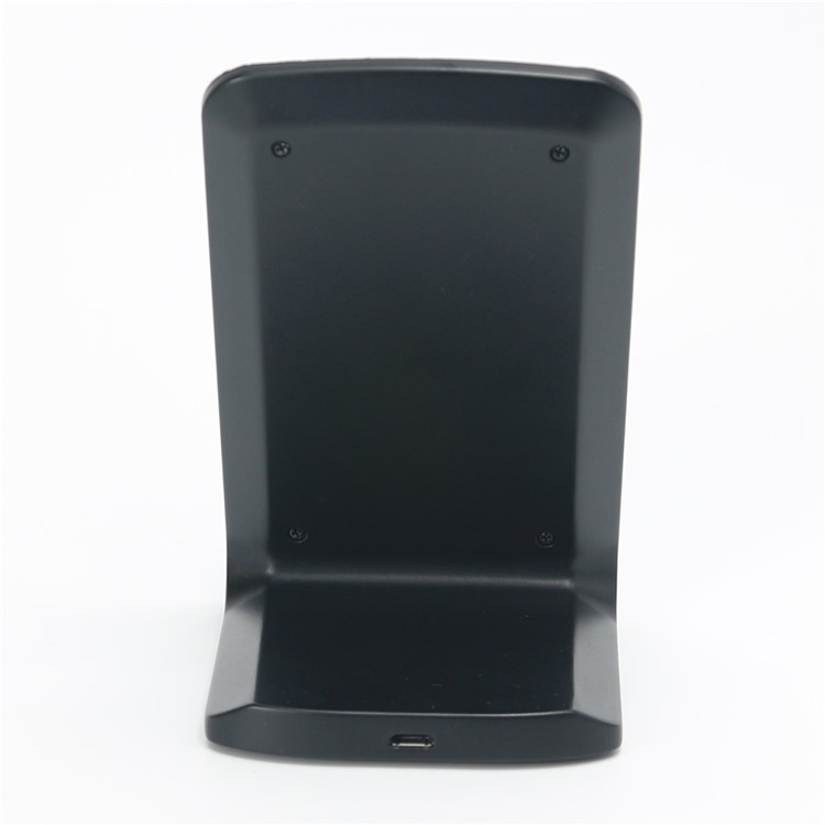 SMAMAO Q740 3-Coil Qi Wireless Charging Pad Stand for Samsung Galaxy S8/S7/S6 Etc - Black-8