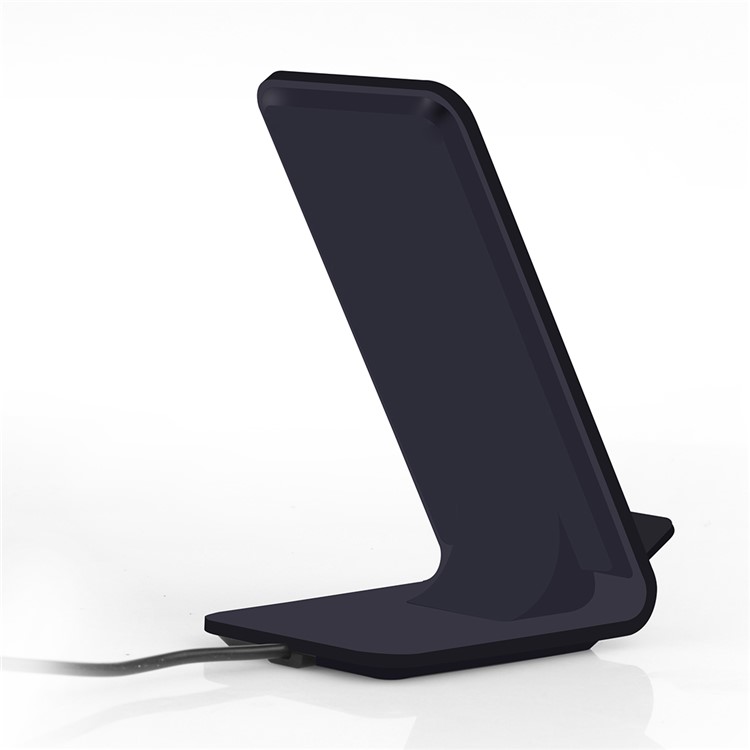 YOLIKE A8 Plastic Fast Wireless Charger for Samsung Galaxy S8/S7/S6 Etc - Black-7
