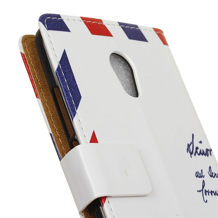 For Alcatel U5 (4G Version) Pattern Printing Wallet Leather Foldable Casing Accessory - Airmail-3